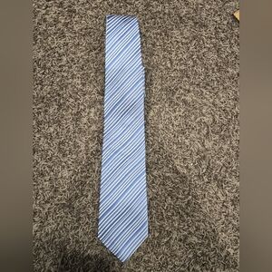 Fabio Fazio Multicolored Stripped 100% Silk Neck Tie NWT